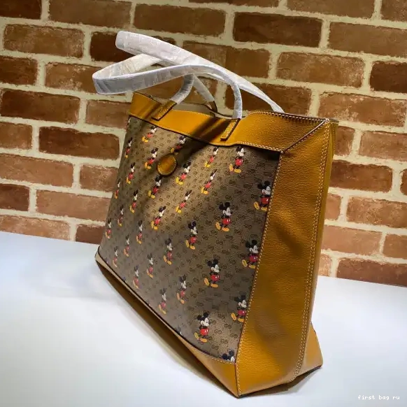 First bag ru Disney Bag x Gucci GG Tote 0508